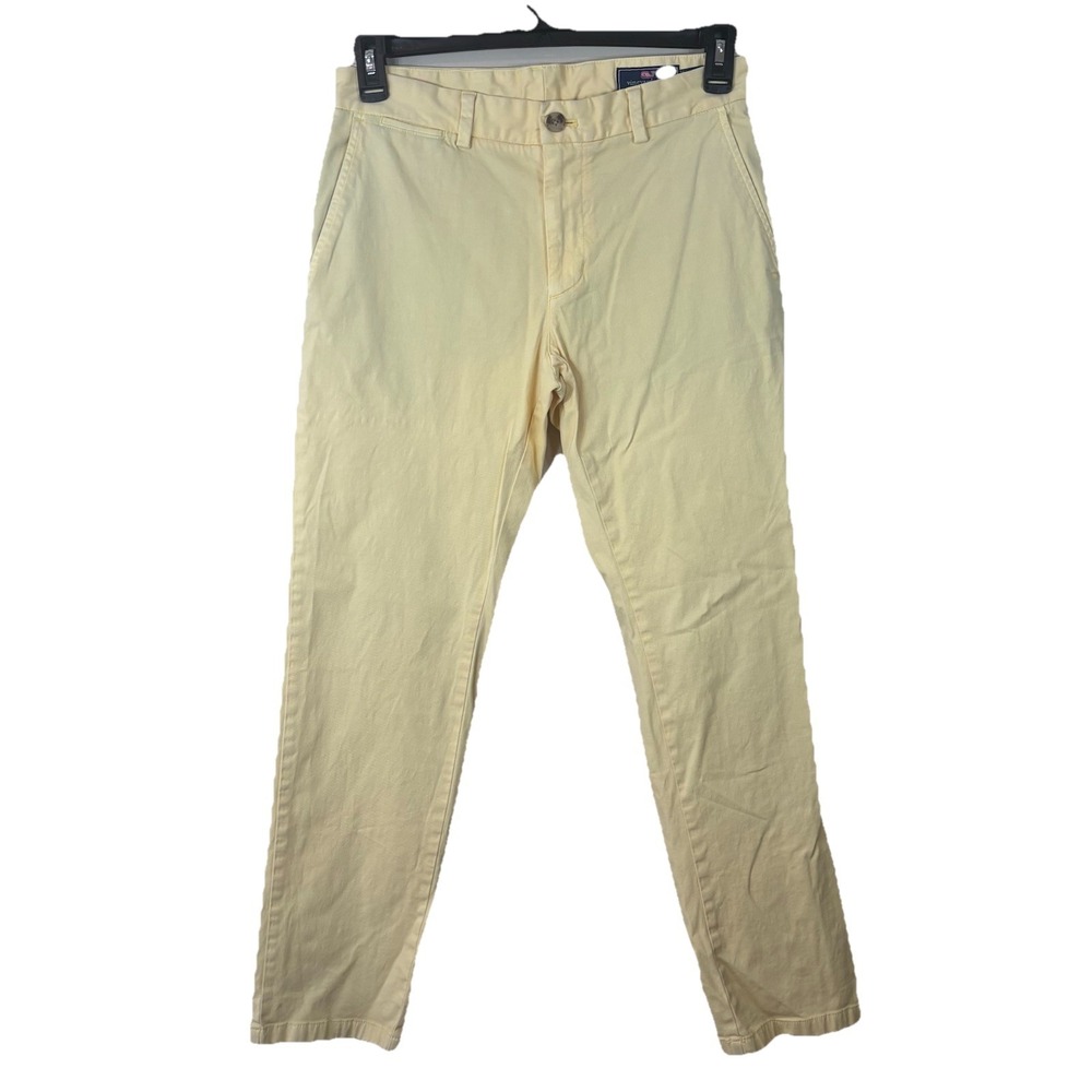 Vineyard Vines Breaker Pants Men's Size 30 X 29(Tag Reads 30) Soft Yellow